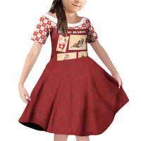 Switzerland Christmas Family Matching Off Shoulder Short Dress and Hawaiian Shirt Tis The Season - Wonder Print Shop