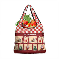 Switzerland Christmas Grocery Bag Tis The Season - Wonder Print Shop