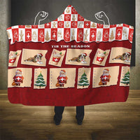 Switzerland Christmas Hooded Blanket Tis The Season - Wonder Print Shop