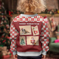 Switzerland Christmas Kid Ugly Christmas Sweater Tis The Season - Wonder Print Shop