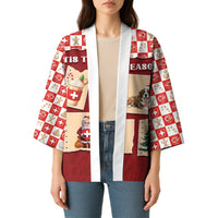 Switzerland Christmas Kimono Tis The Season - Wonder Print Shop