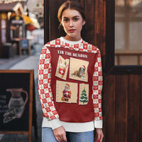 Switzerland Christmas Ugly Christmas Sweater Tis The Season - Wonder Print Shop