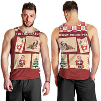 Switzerland Christmas Men Tank Top Tis The Season - Wonder Print Shop