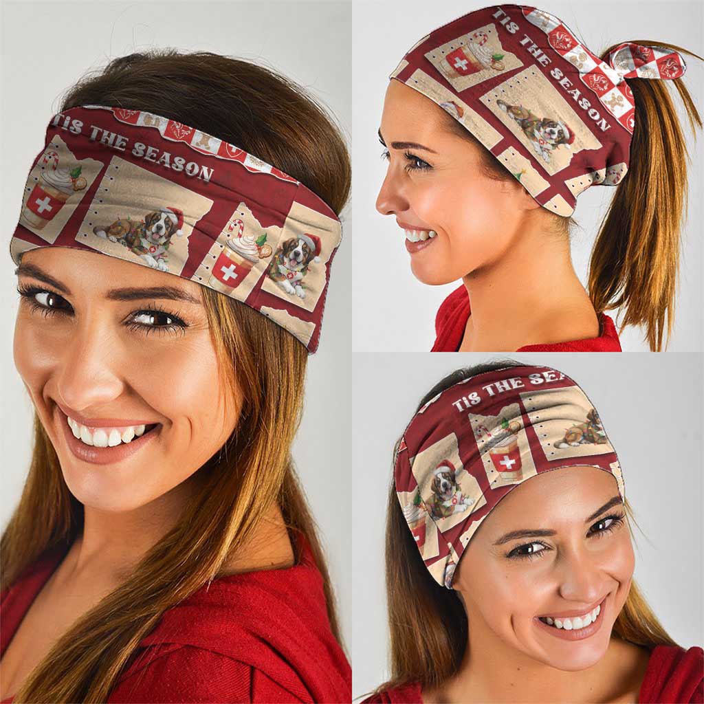 Switzerland Christmas Neck Gaiter Tis The Season - Wonder Print Shop