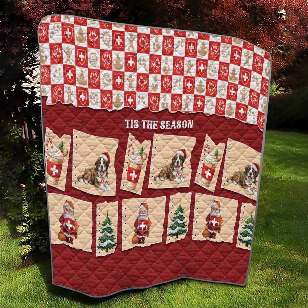 Switzerland Christmas Quilt Tis The Season - Wonder Print Shop