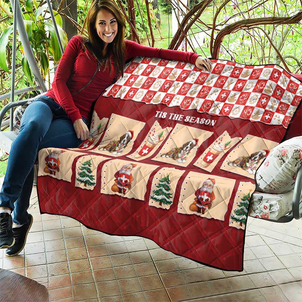 Switzerland Christmas Quilt Tis The Season - Wonder Print Shop