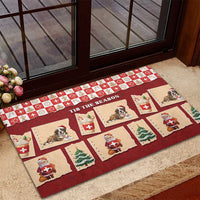 Switzerland Christmas Rubber Doormat Tis The Season - Wonder Print Shop