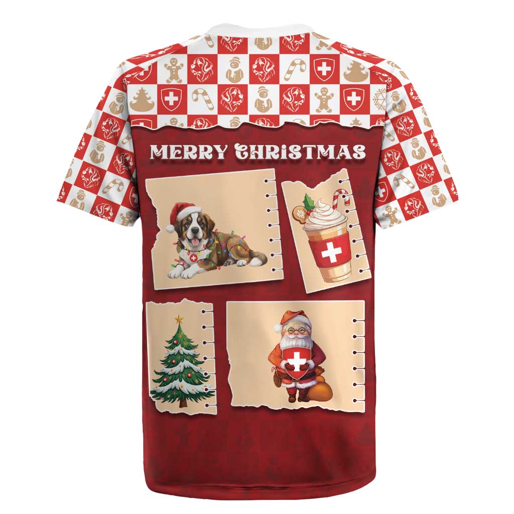 Switzerland Christmas Rugby Jersey Tis The Season - Wonder Print Shop