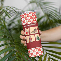 Switzerland Christmas Skinny Tumbler Tis The Season - Wonder Print Shop