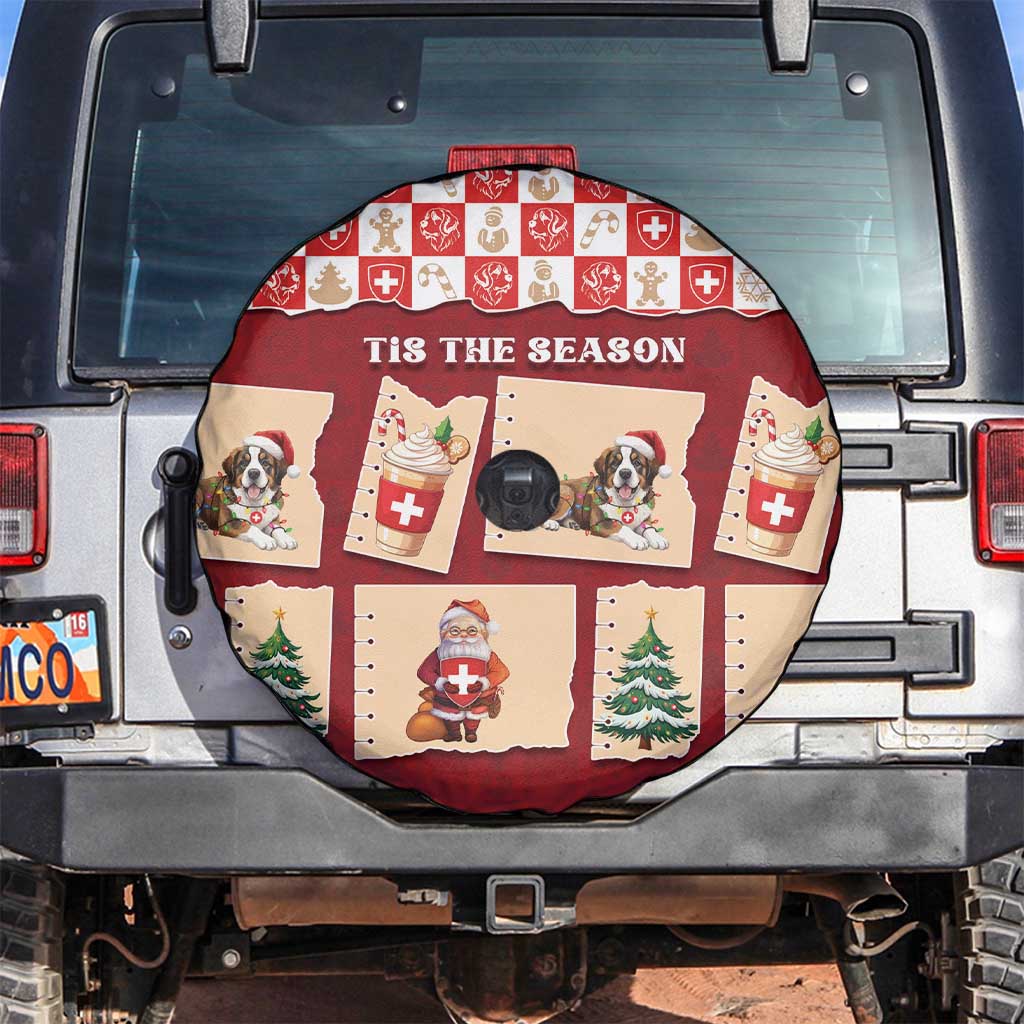 Switzerland Christmas Spare Tire Cover Tis The Season - Wonder Print Shop
