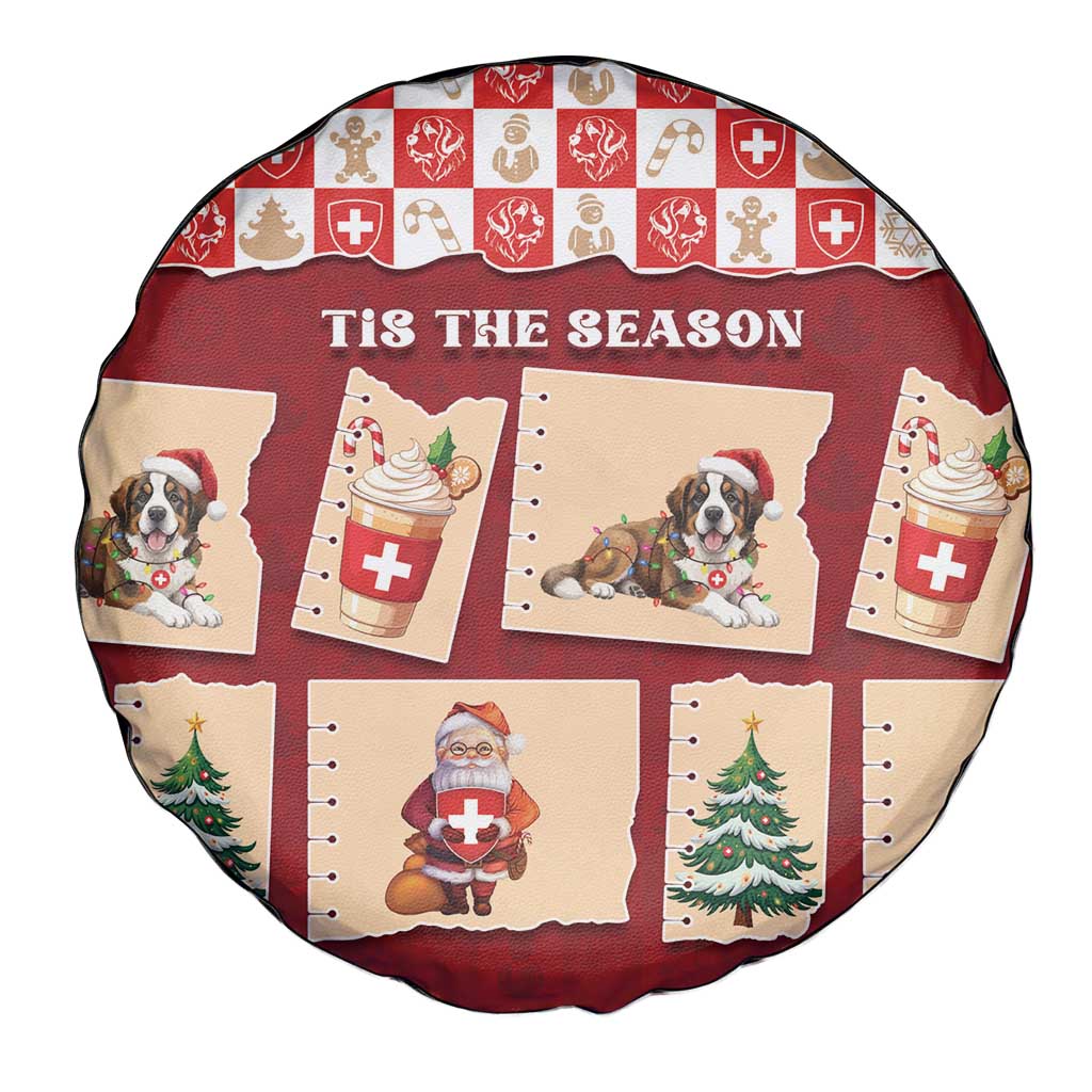 Switzerland Christmas Spare Tire Cover Tis The Season - Wonder Print Shop