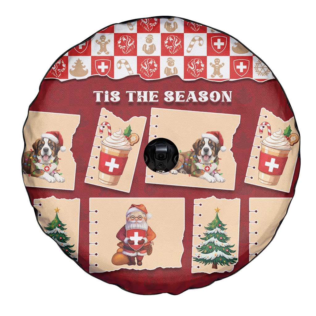 Switzerland Christmas Spare Tire Cover Tis The Season - Wonder Print Shop