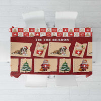 Switzerland Christmas Tablecloth Tis The Season - Wonder Print Shop