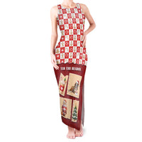 Switzerland Christmas Tank Maxi Dress Tis The Season - Wonder Print Shop