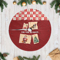 Switzerland Christmas Tree Skirt Tis The Season - Wonder Print Shop