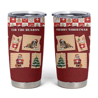 Switzerland Christmas Tumbler Cup Tis The Season - Wonder Print Shop