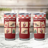 Switzerland Christmas Tumbler Cup Tis The Season - Wonder Print Shop