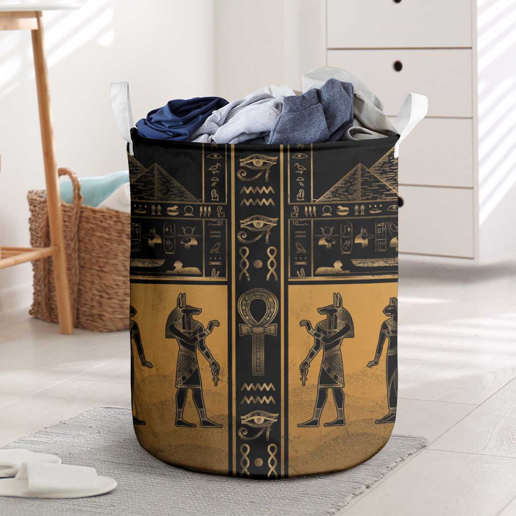 Egypt Laundry Basket Ancient Ankh Luxury - Wonder Print Shop