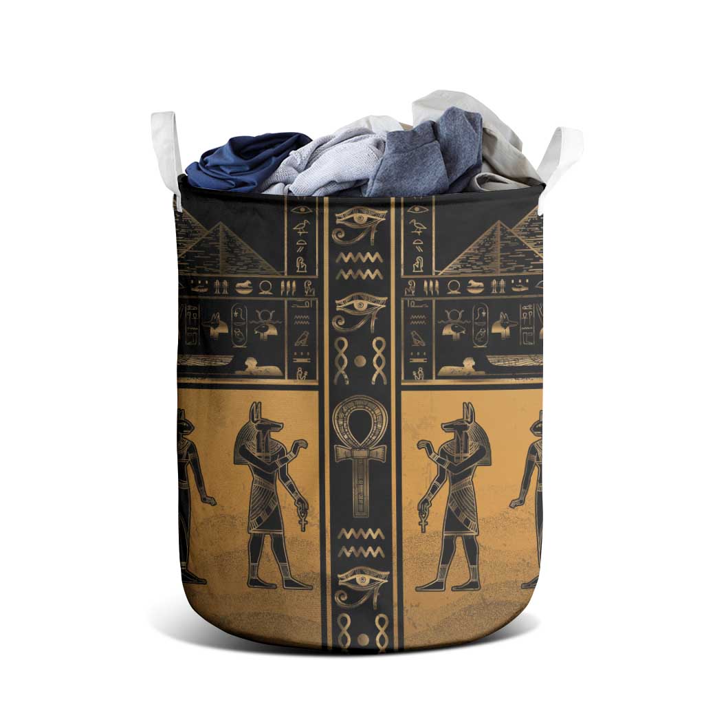 Egypt Laundry Basket Ancient Ankh Luxury - Wonder Print Shop