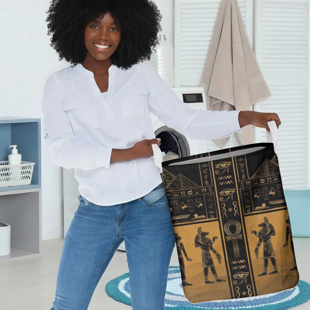 Egypt Laundry Basket Ancient Ankh Luxury - Wonder Print Shop
