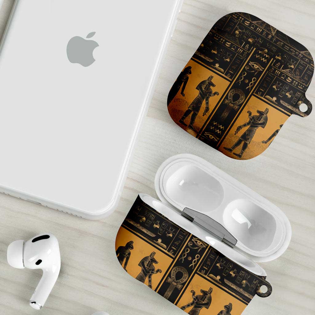 Egypt AirPods Case Ancient Ankh Luxury - Wonder Print Shop