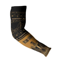 Personalized Egypt Arm Sleeves Ancient Ankh Luxury - Wonder Print Shop