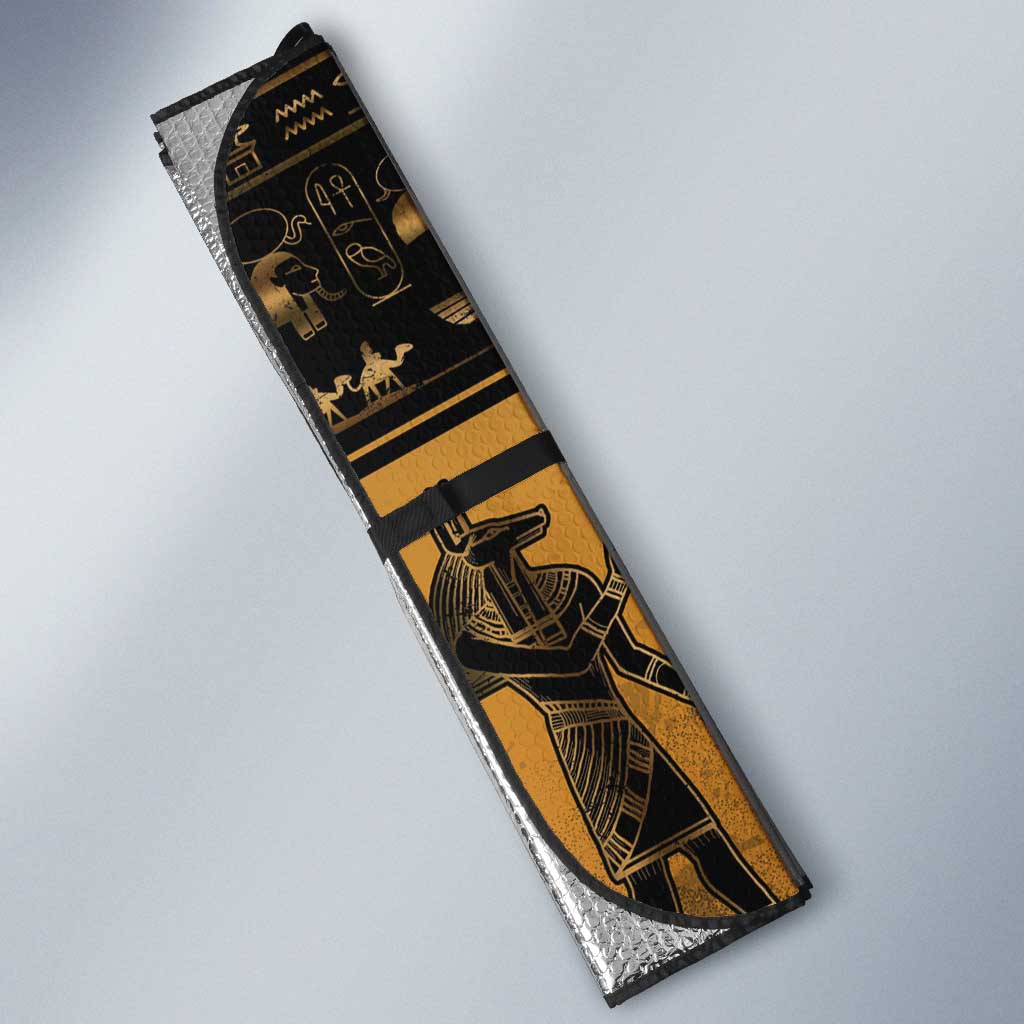 Egypt Auto Sun Shade Ancient Ankh Luxury - Wonder Print Shop