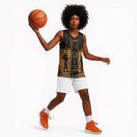 Personalized Egypt Basketball Jersey Ancient Ankh Luxury - Wonder Print Shop