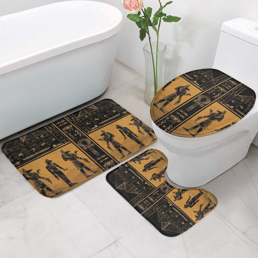 Egypt Bathroom Set Ancient Ankh Luxury - Wonder Print Shop
