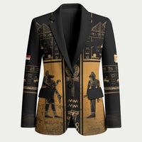 Personalized Egypt Blazer Ancient Ankh Luxury - Wonder Print Shop