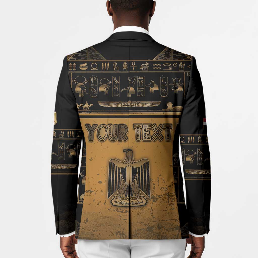 Personalized Egypt Blazer Ancient Ankh Luxury - Wonder Print Shop