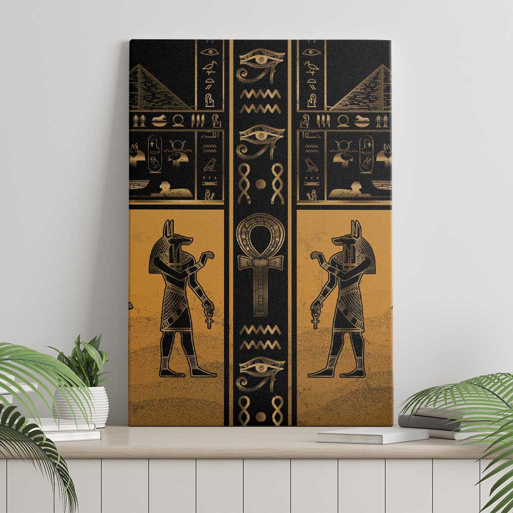 Egypt Canvas Wall Art Ancient Ankh Luxury - Wonder Print Shop