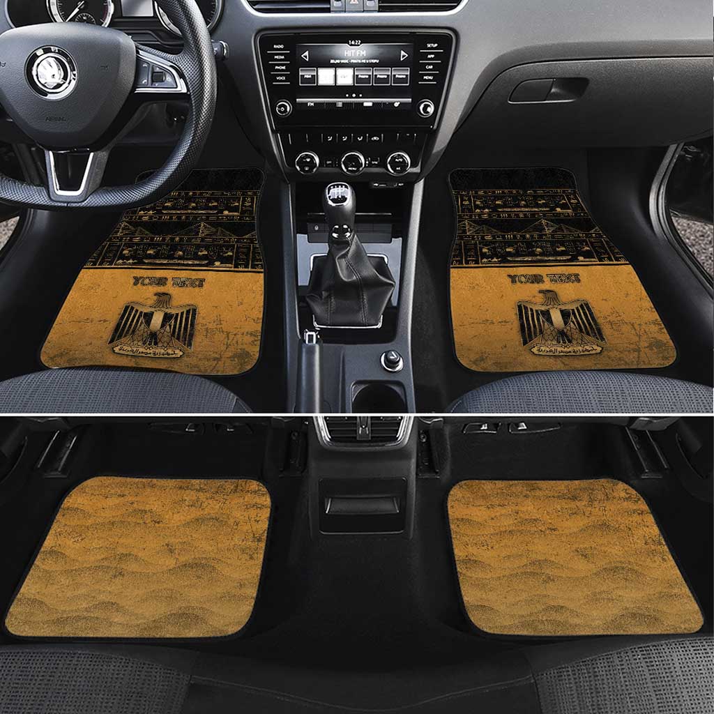 Personalized Egypt Car Mats Ancient Ankh Luxury - Wonder Print Shop