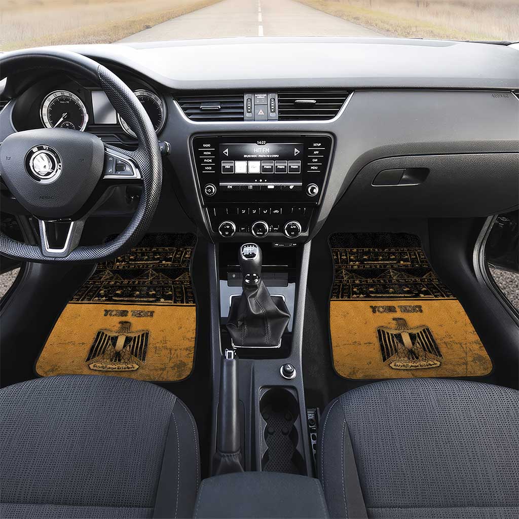 Personalized Egypt Car Mats Ancient Ankh Luxury - Wonder Print Shop