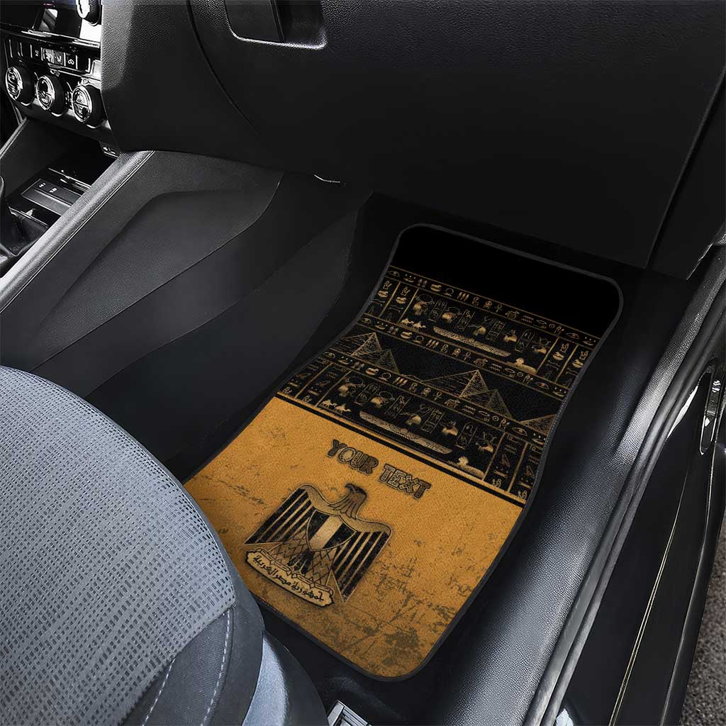 Personalized Egypt Car Mats Ancient Ankh Luxury - Wonder Print Shop