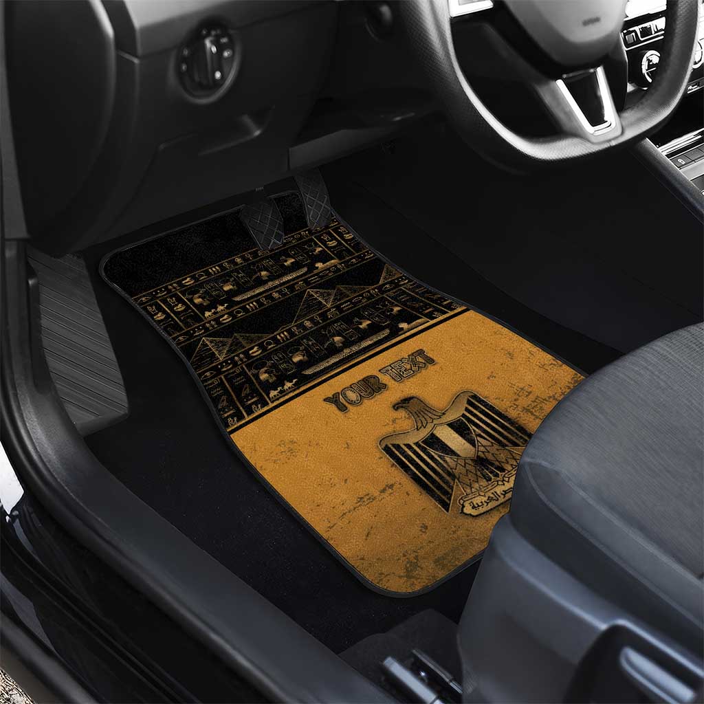 Personalized Egypt Car Mats Ancient Ankh Luxury - Wonder Print Shop