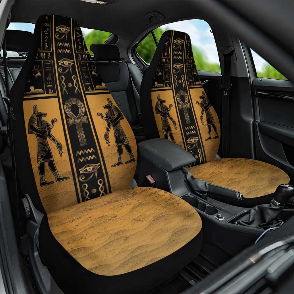 Egypt Car Seat Cover Ancient Ankh Luxury - Wonder Print Shop