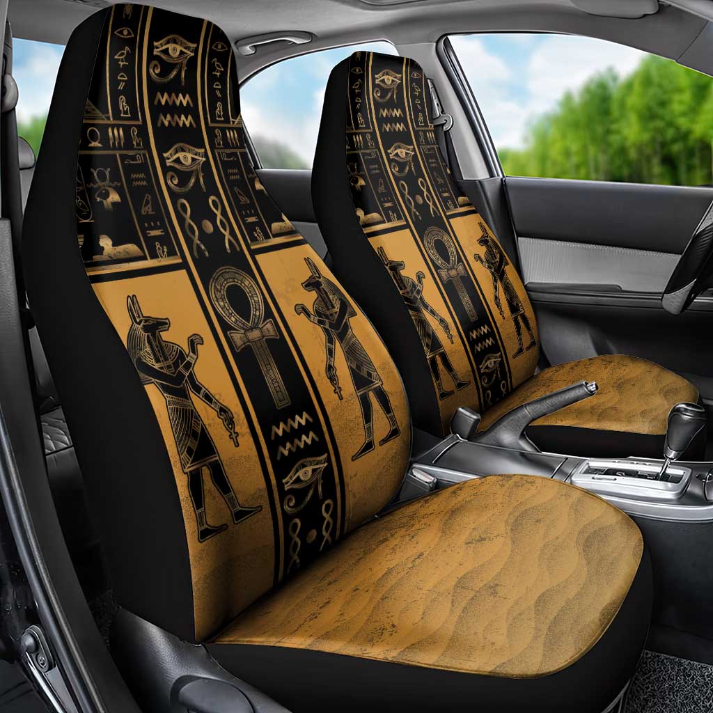 Egypt Car Seat Cover Ancient Ankh Luxury - Wonder Print Shop