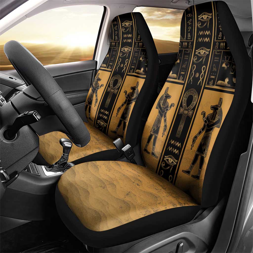 Egypt Car Seat Cover Ancient Ankh Luxury - Wonder Print Shop