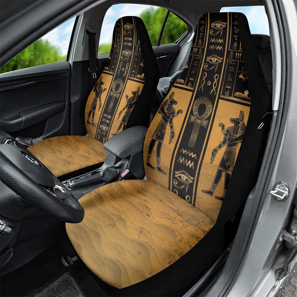 Egypt Car Seat Cover Ancient Ankh Luxury - Wonder Print Shop