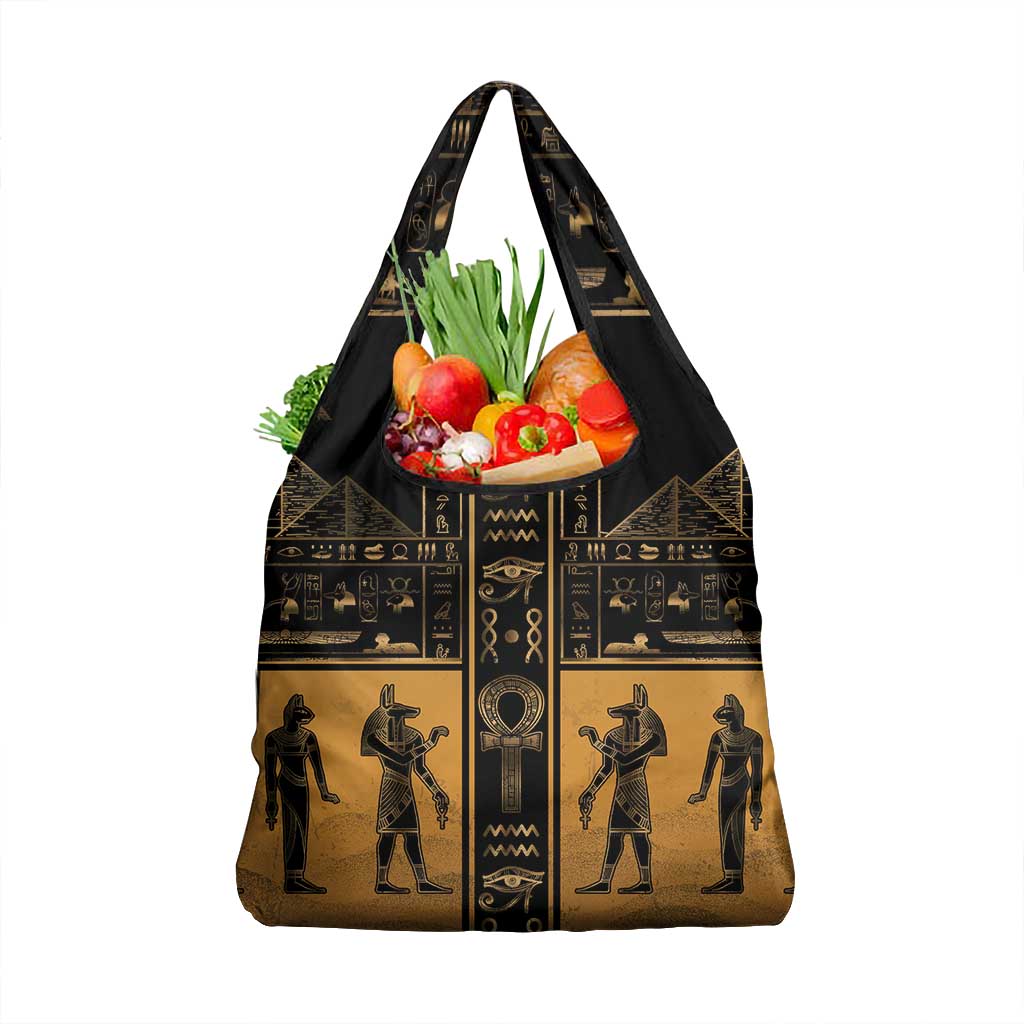 Egypt Grocery Bag Ancient Ankh Luxury - Wonder Print Shop