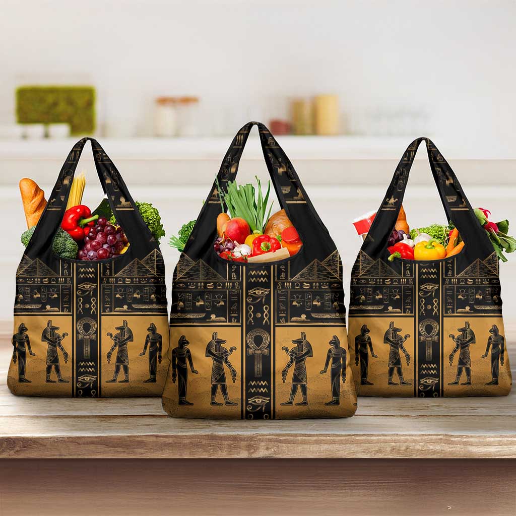 Egypt Grocery Bag Ancient Ankh Luxury - Wonder Print Shop