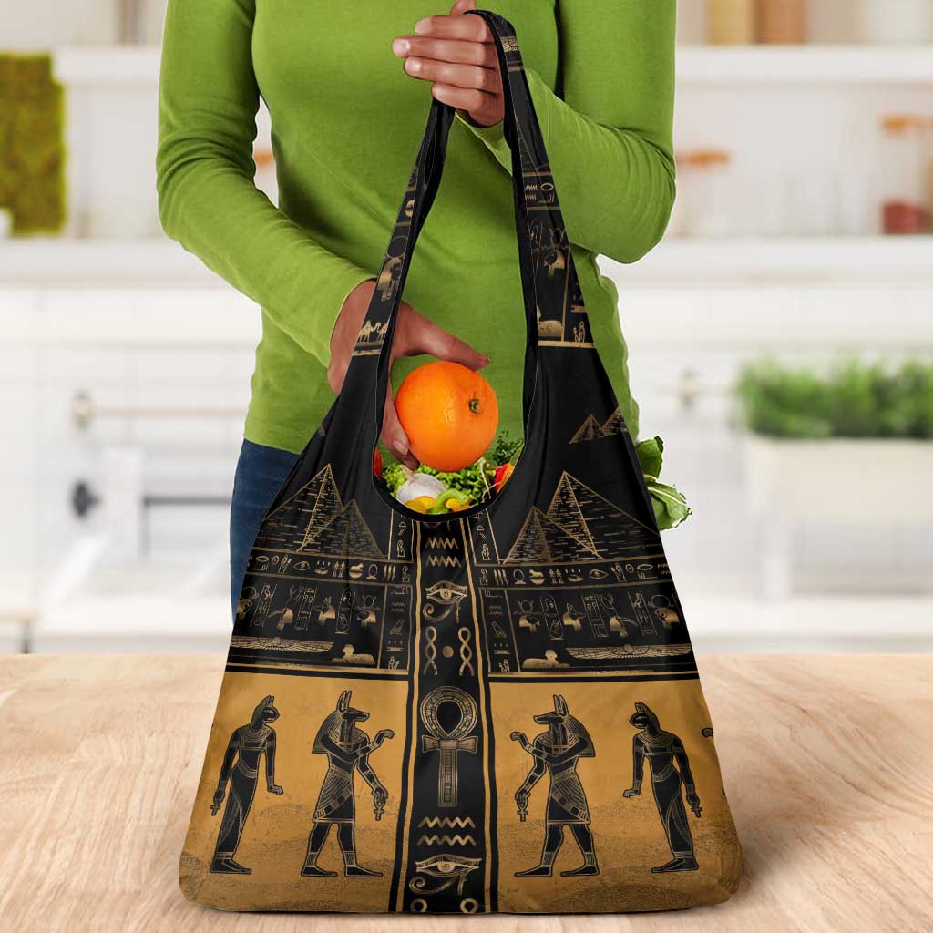 Egypt Grocery Bag Ancient Ankh Luxury - Wonder Print Shop
