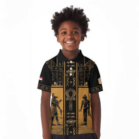 Personalized Egypt Kid Polo Shirt Ancient Ankh Luxury - Wonder Print Shop
