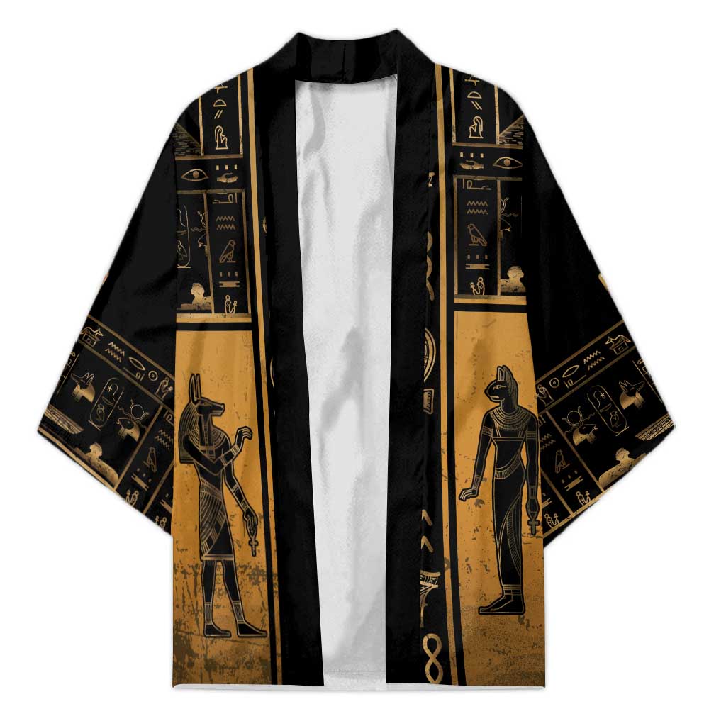 Personalized Egypt Kimono Ancient Ankh Luxury - Wonder Print Shop