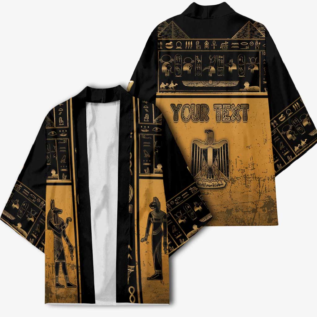 Personalized Egypt Kimono Ancient Ankh Luxury - Wonder Print Shop