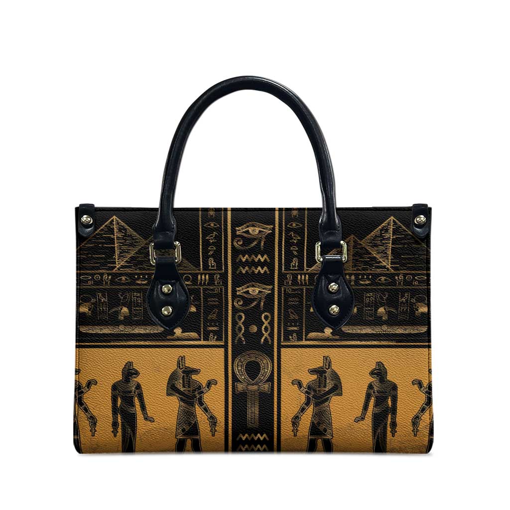 Egypt Leather Bag Ancient Ankh Luxury - Wonder Print Shop