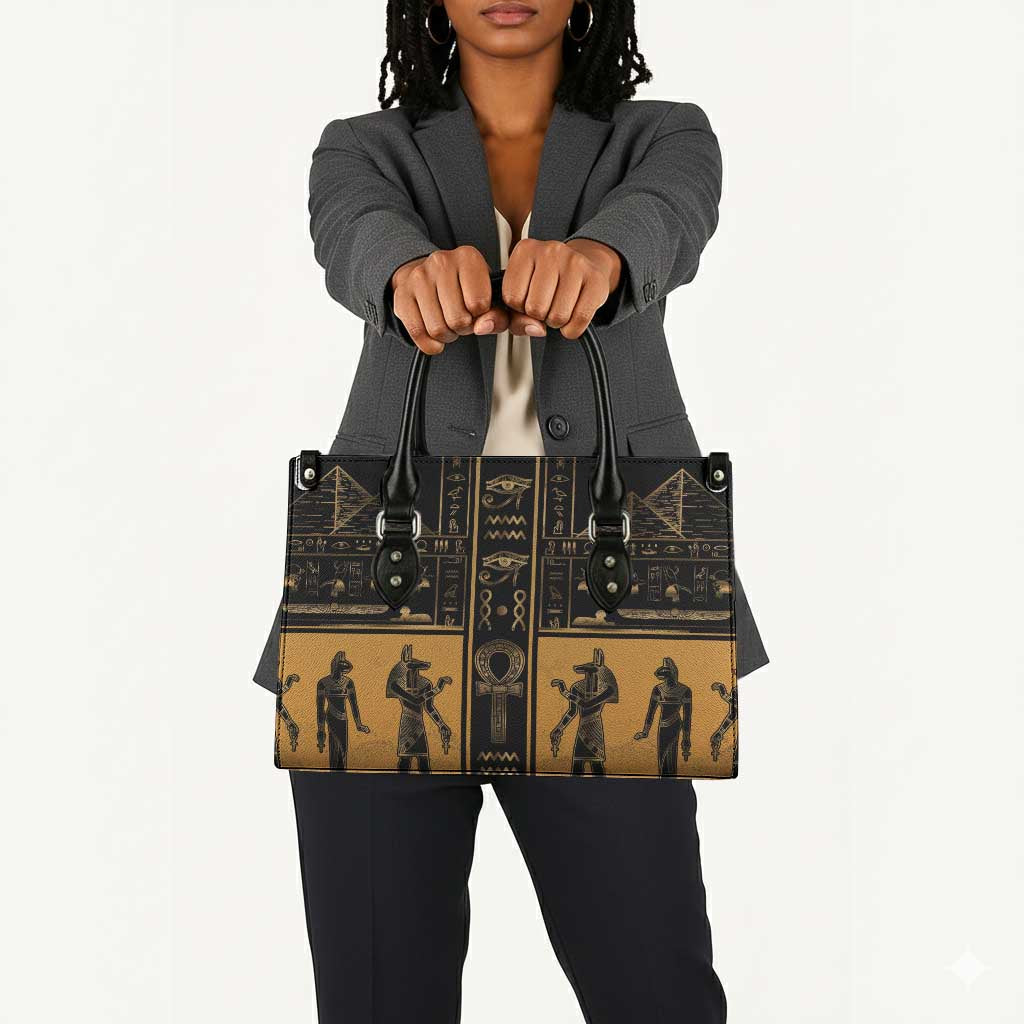 Egypt Leather Bag Ancient Ankh Luxury - Wonder Print Shop