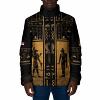 Personalized Egypt Padded Jacket Ancient Ankh Luxury - Wonder Print Shop