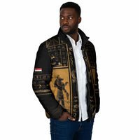 Personalized Egypt Padded Jacket Ancient Ankh Luxury - Wonder Print Shop
